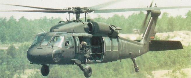 Black Hawk In Combat